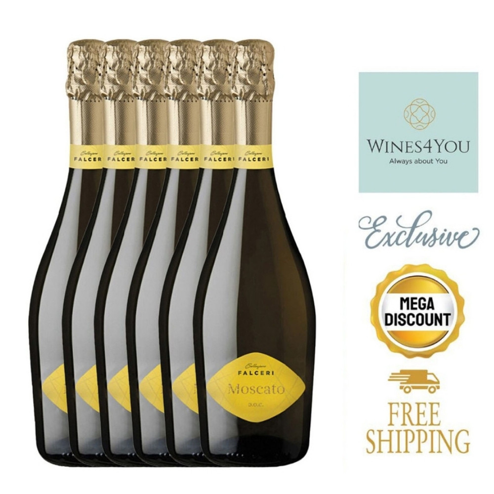 Riondo Collezione Falceri Moscato Italy Sparkling Wine 6btls Ctn Promo!